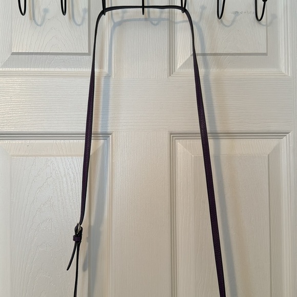 Coach Crossbody Bag OS Color Purple Silver - Picture 3 of 12